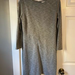 Old Navy Grey Structured Dress Size L